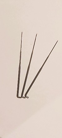 Иглы для прошивки волос