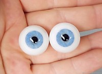 Глаза 20"- 1297 (стекло Лауша) сфера.