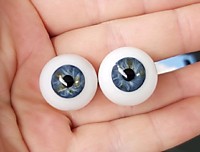 Глаза 20"- 1286 (стекло Лауша) сфера.