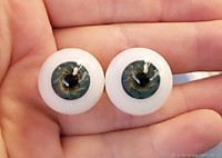 Глаза 20"- 1028 (стекло Лауша) сфера.